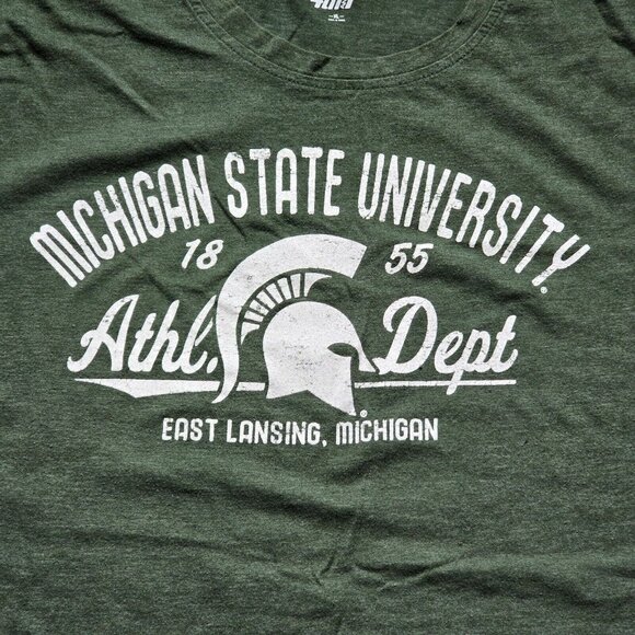 Michigan State University T Shirt Mens Size Extra Large MSU Spartan College - Picture 2 of 7
